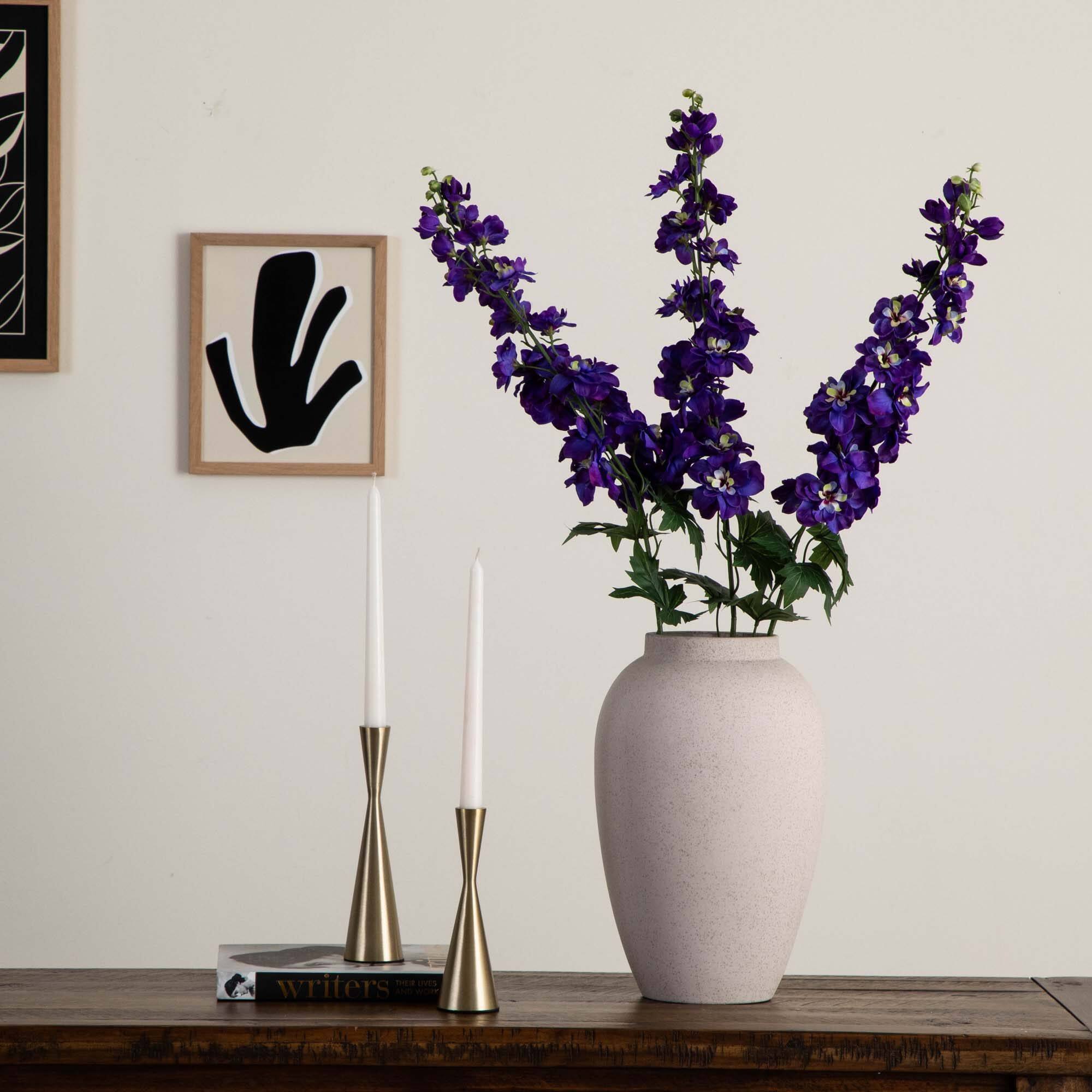 39" Delphinium Flower Stems